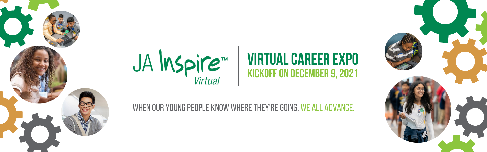 Virtual career expo banner